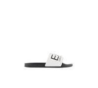 EA7 Emporio Armani Ciabatte Unisex con Maxi Logo 7X000108AF15118 8059797097429 - Bianco Bianco Nero MZ096