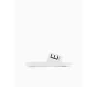EA7 Emporio Armani Ciabatte Unisex con Maxi Logo 7X000108AF15118 8059659611756 - Bianco 45