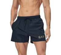 EMPORIO ARMANI EA7 7M002000 AF13019 COSTUME BOXER UOMO BLACK GOLD NERO ORO