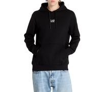Ea7 Emporio Armani Felpa da Uomo con Cappuccio Core Identity Nera Taglia S Codice 8NPM37PJVTZ-1200 Nero