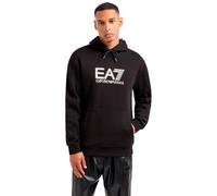 Ea7 Emporio Armani Felpa da Uomo con Cappuccio Visibility Nera Taglia L Codic...