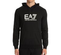 Ea7 Emporio Armani Felpa da Uomo con Cappuccio Visibility Nera Taglia S Codice 6DPM02PJVTZ-1200 Nero