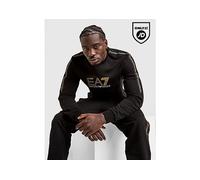 EA7 Emporio Armani Felpa Tape Large Logo Crew, Nero XL