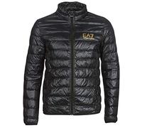 EA7 Emporio Armani Giacca da uomo Train Core ID Down Light Colore Nero/Oro Misura XXL