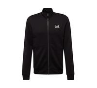 EA7 Emporio Armani Giacca di felpa nero / bianco Uomo EA7 Emporio Armani XL