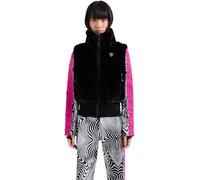 EA7 Emporio Armani Gilet Donna in tessuto effetto pelliccia 7W000790AF14797 8033996529080 - XS Nero XS
