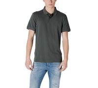 EA7 Emporio Armani Green Cotton Polo Shirt - IT44 | S
