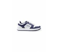 EA7 Emporio Armani Light Blue Polyester Sneaker - 45 1/3