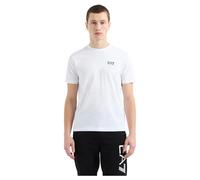 Emporio Armani EA7 - Elegante T-shirt Stampata Estiva - - Tops - Uomo - Bianco - 2XL