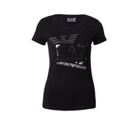 EA7 Emporio Armani Maglietta nero / argento Donna EA7 Emporio Armani XS