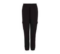 EA7 Emporio Armani Pantaloni Cargo da Donna Dynamic Athlete in Tessuto Tecnico Natural VENTUS7 ASV - 3DTP64 (IT, Testo, S, Regular, Regular, Nero)