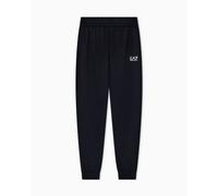 EA7 Emporio Armani Pantaloni jogger Core Identity in cotone da uomo Blue