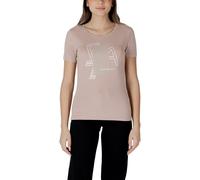 EA7 Emporio Armani Pink Cotton T-Shirt - XL