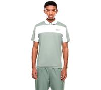 Polo da tennis da uomo EA7 Tennis Pro Zip-Up Shirt - laurel wreath - Verde (L)