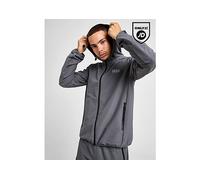 EA7 Emporio Armani Reflective Woven Full Zip Hoodie, Grey S