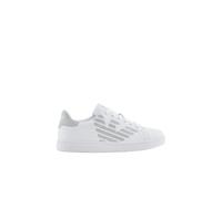 EA7 Emporio Armani Scarpe Ragazzo Classic Eagle 7Y000001AF10179 8059797082470 - Bianco Bianco Grigio MZ065