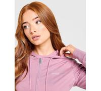 EA7 Emporio Armani Slim Diamante Felpa Full Zip, Mauve M