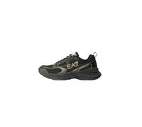EA7 Sneaker Emporio Armani Predator Triple Black/Gold Unisex US26EA13 X8X249 XK446 MZ177 Taglia Scarpa: 43 1/3