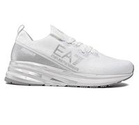 EA7 EMPORIO ARMANI Sneaker Running Training Mesh White/Silver Unisex US22EA13 X8X095 39 1/3