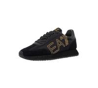 EA7 Emporio Armani Sneakers Black and White Vintage X8X101XK257 8059515424926 - Nero Oro 43 1/3
