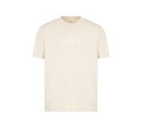 EA7 Emporio Armani White Cotton T-Shirt - 3XL