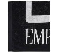 Telo mare Emporio Armani EA7 nero cotone CS25EA01 7X000102 NERO