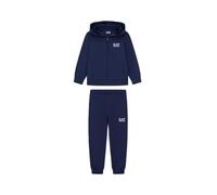 EA7 Emporio Armani Tuta Core Identity Boy in cotone garzato da Bambini e Ragazzi, 7B000031 (IT, Età, 16 anni, Regular, Blue)