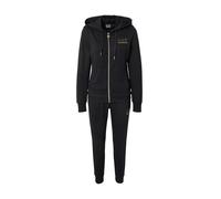 EA7 Emporio Armani Tuta da jogging 'Evolution' oro / nero Donna - Abbigliamento - Felpe - Tute da ginnastica EA7 Emporio Armani S
