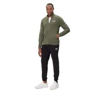 EA7 Emporio Armani Tuta Uomo Core Identity in cotone 8NPV60PJVRZ 8033995835014 Verde Nero M