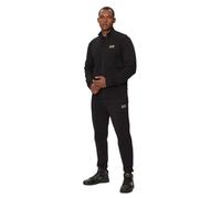 EA7 Emporio Armani Tuta Uomo Core Identity in cotone 8NPV60PJVRZ 8058997876803 Nero Oro 5XL