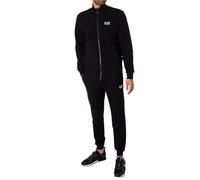 EA7 Emporio Armani Tuta da jogging nero / bianco, Taglia S