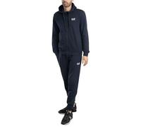 EA7 Emporio Armani Tuta Uomo Core IdentIty in Cotone con Cappuccio 8NPV63PJVRZ 8058997877695-4XL ARMANI BLUE 4XL