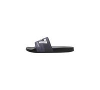EA7 Emporio Armani Visibility Logo Slides Nero/Nero/Stampa Camo, Stampa mimetica nera, 41 1/3 EU