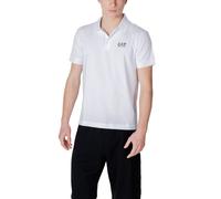 EA7 Emporio Armani White Cotton Polo Shirt - IT48 | L