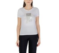 EA7 Emporio Armani White Cotton T-Shirt - IT40|S