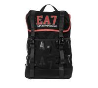 EA7 Emporio Armani Zaino Train University Squad Backpack (Nero/Rosso)