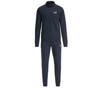 EA7 Emporio Arrmani Tuta Uomo Core Identity in cotone con logo 8NPV51 PJ05Z Colore Blu 0578 Misura S