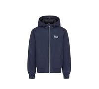 EA7 GIACCA GIUBBOTTO UOMO BLU EMPORIO ARMANI CAPPUCCIO SAILOR PILE EA XXL BLU