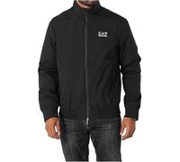Felpa EA7 Core Identity Gold Full Zip nero e oro - XXL