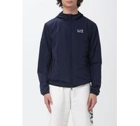 EA7 Giubbotto con cappuccio in tessuto tecnico L Blue