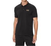 EA7 Emporio Armani Core Polo Shirt, Black XXL
