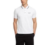 EA7 Polo Misto Cotone Uomo cod.8NPF06 White Size:M
