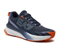 EA7 Scarpe Sneaker X8X177 XK381 Uomo Blu e Arancione - Blu, 40 EU
