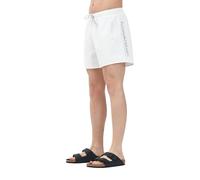 EA7 Shorts Mare Bianco da Uomo con Stampa Logo XL
