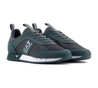 EA7 Sneakers da Uomo Stringate Bianche e Nere