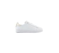 EA7 Sneakers Donna X8X001 XCC51 P-EM pelle suola in gomma con stringhe R579 WHIT