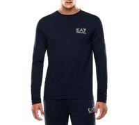 EA7 T-SHIRT A MANICHE LUNGHE uomo black 7M000668AF13739 L
