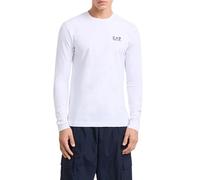 T-Shirt da Uomo a Maniche Lunghe Core Identity Bianco Taglia XXL Codice 8NPT28PJVQZ-1100 Bianco