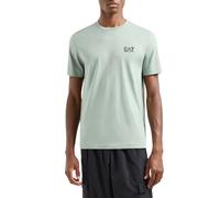 EA7 T-Shirt da Uomo Core Identity Regular in Cotone Pima Verde Taglia L Codice 8NPT25PJVPZ-U9024 Verde