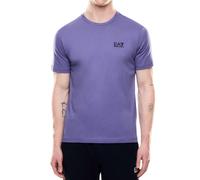 EA7 T-Shirt da Uomo Core Identity Regular in Cotone Pima Viola Taglia 3XL Codice 8NPT25PJVPZ-UA050 Viola